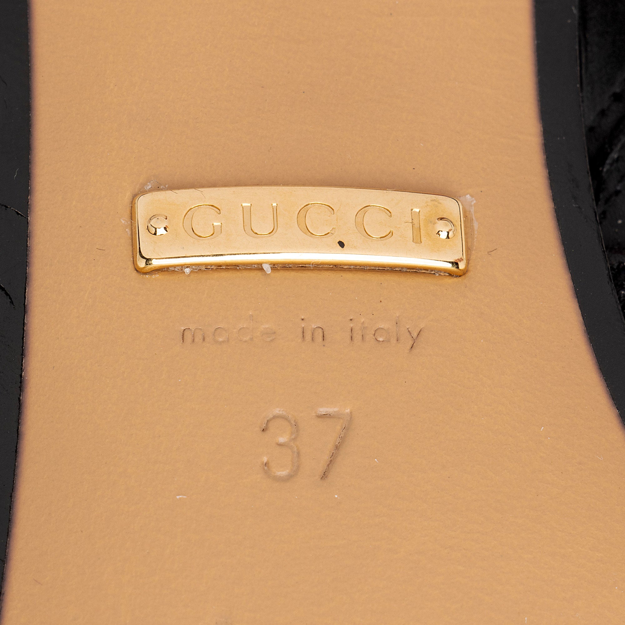 Gucci Calfskin GG Web Pearl Peyton Ankle Boots - Size 7 / 37 (SHF-NfjHOv)