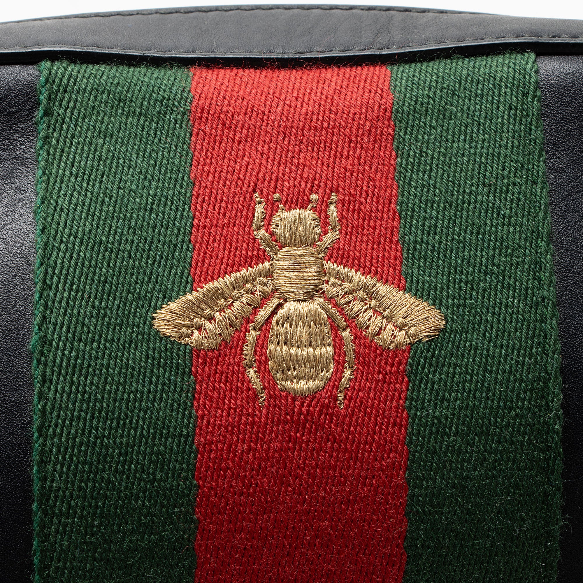 Gucci Calfskin Webby Bee Small Camera Bag