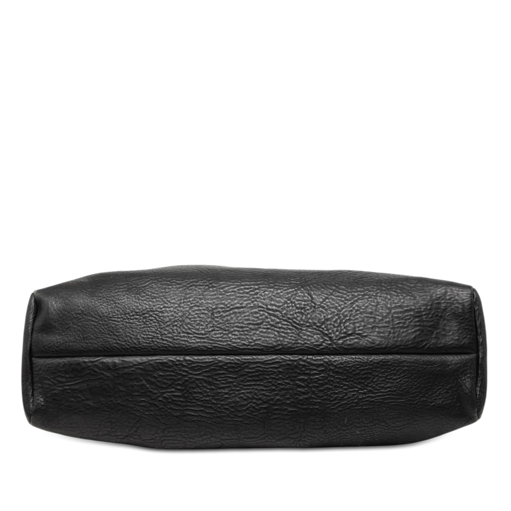 Gucci Calfskin Wood Frame Handbag