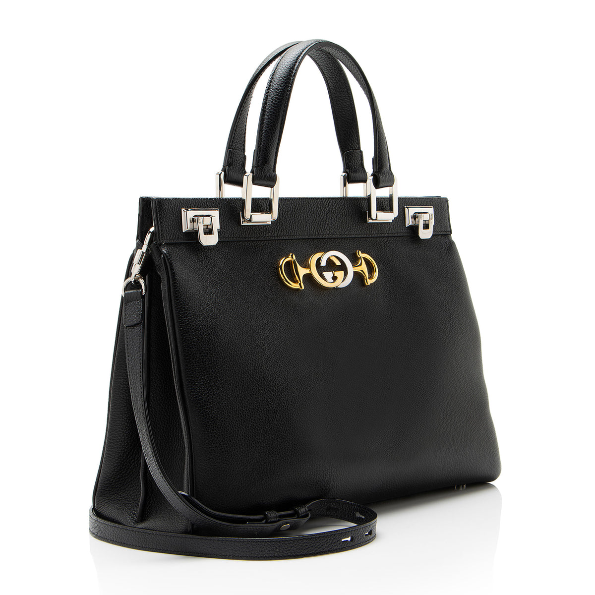 Gucci Calfskin Zumi Medium Tote