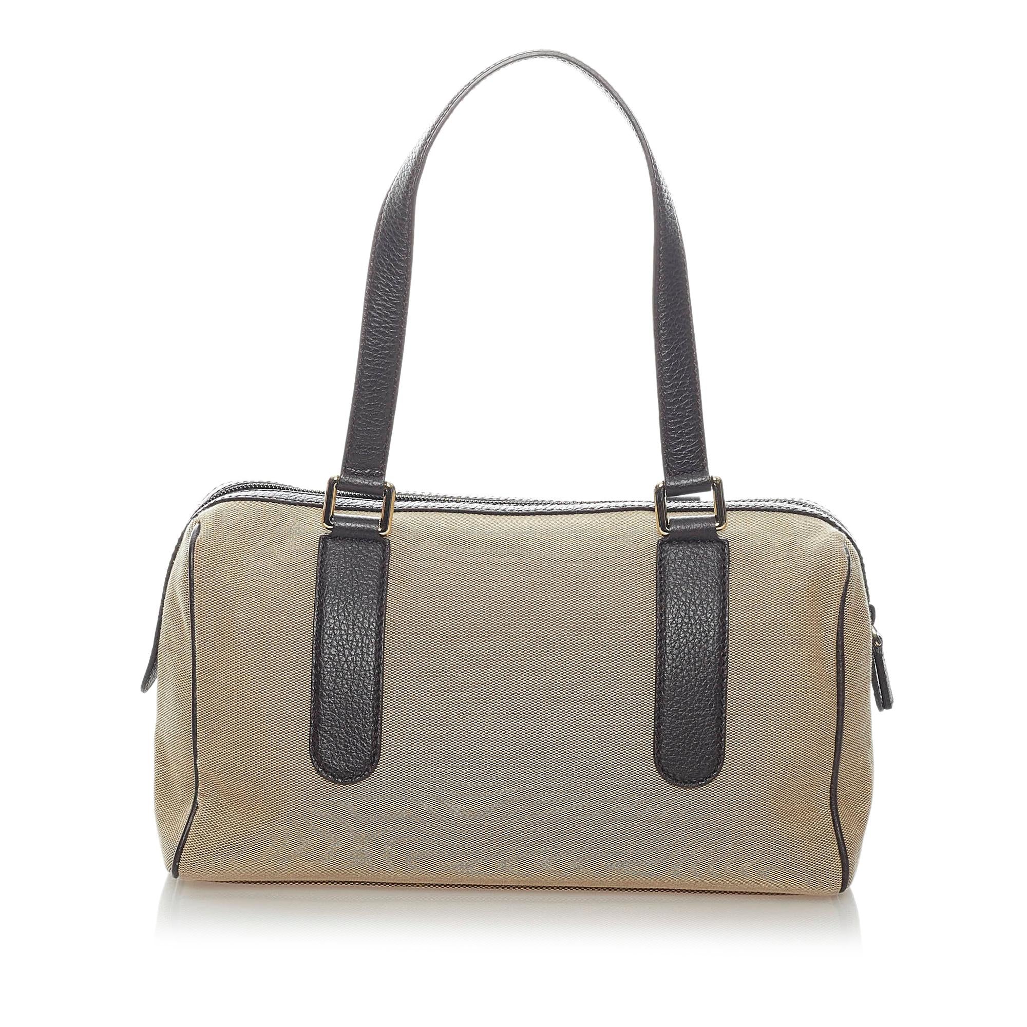 Gucci Canvas Handbag (SHG-32780)