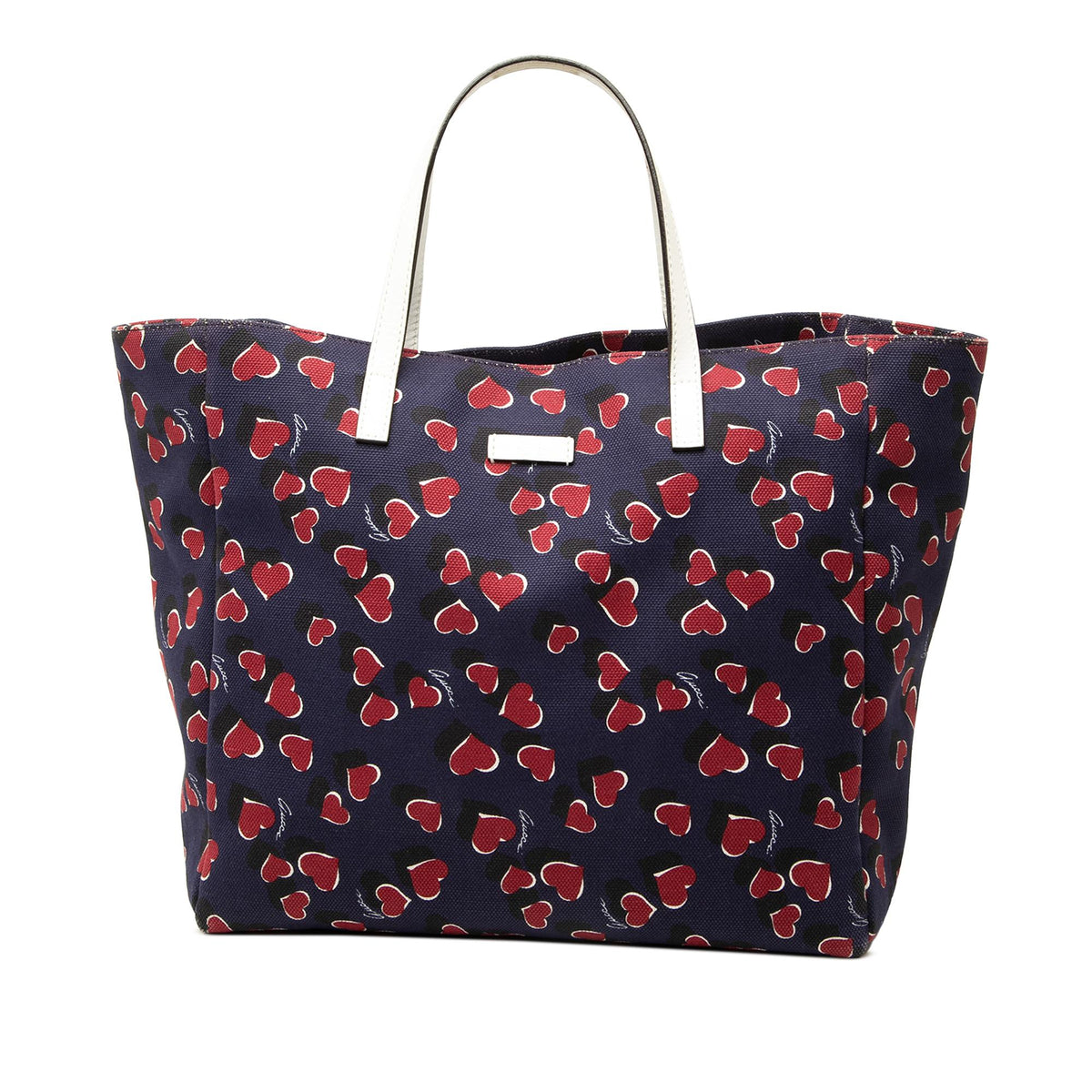 Gucci Canvas Heartbeat Tote