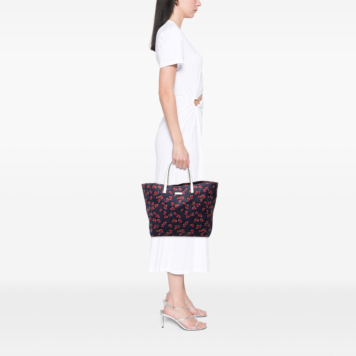 Gucci Canvas Heartbeat Tote
