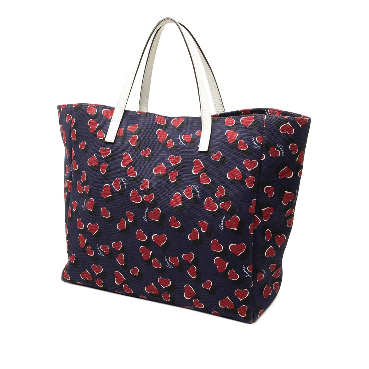 Gucci Canvas Heartbeat Tote