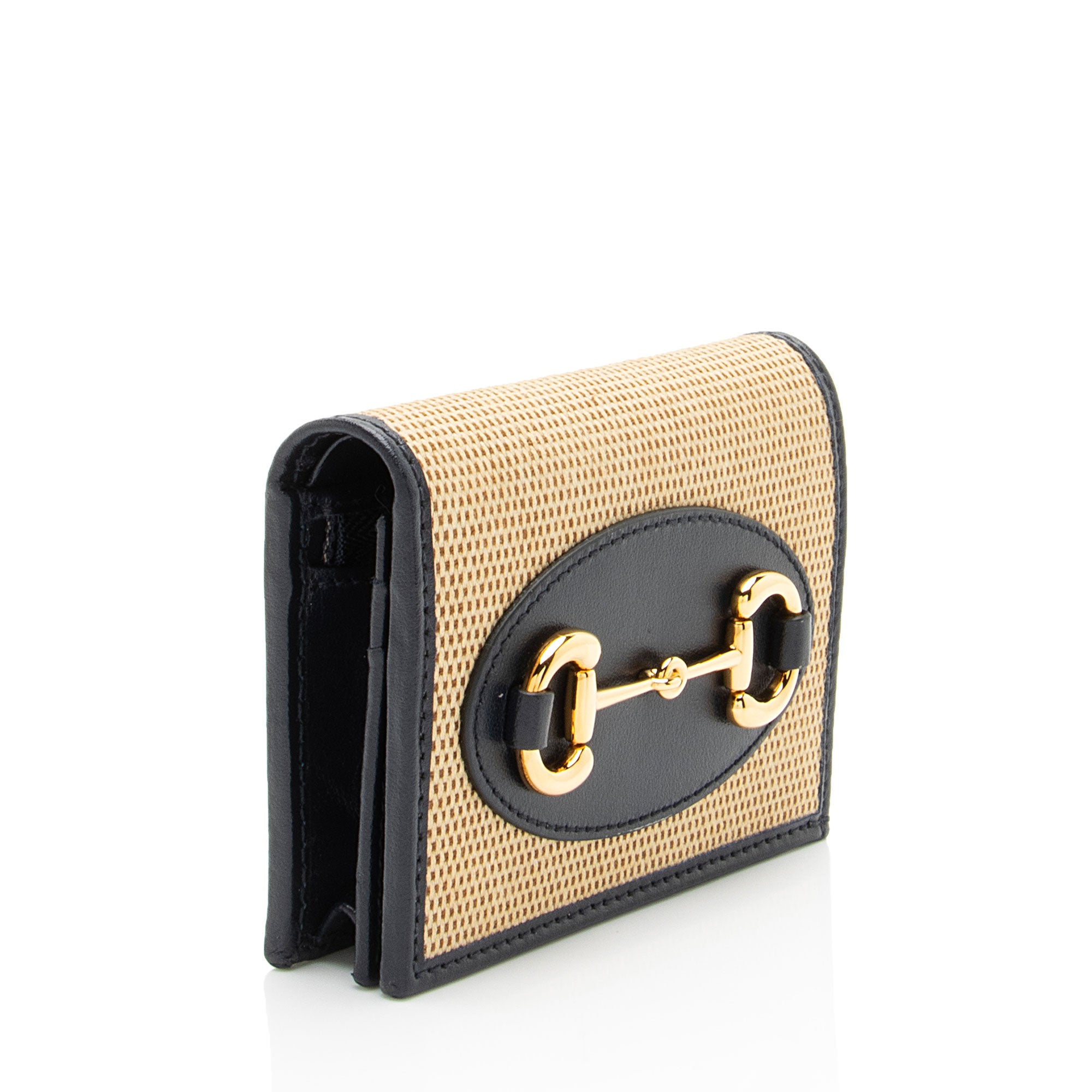 Gucci Canvas Horsebit 1955 Card Case
