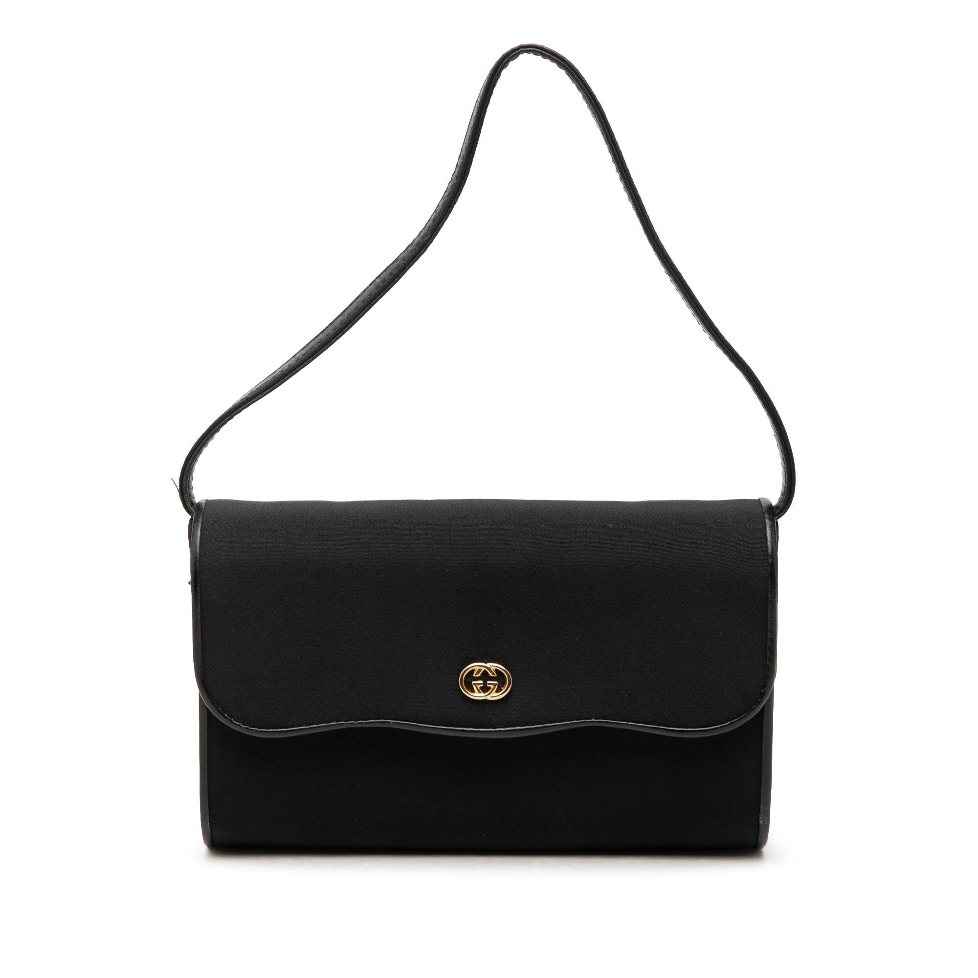 Gucci Canvas Interlocking G Chain Shoulder Bag