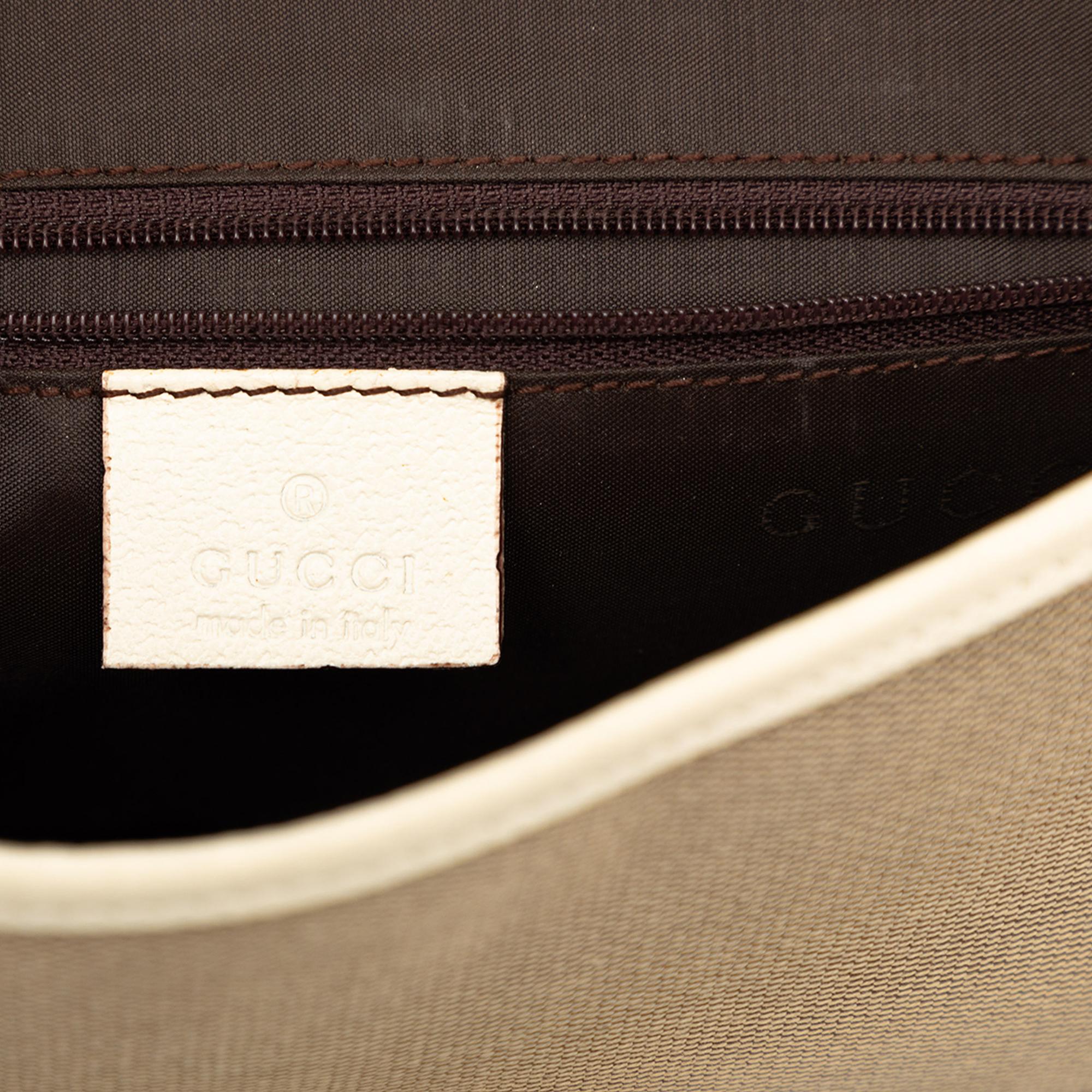 Gucci Canvas Jackie O Flap