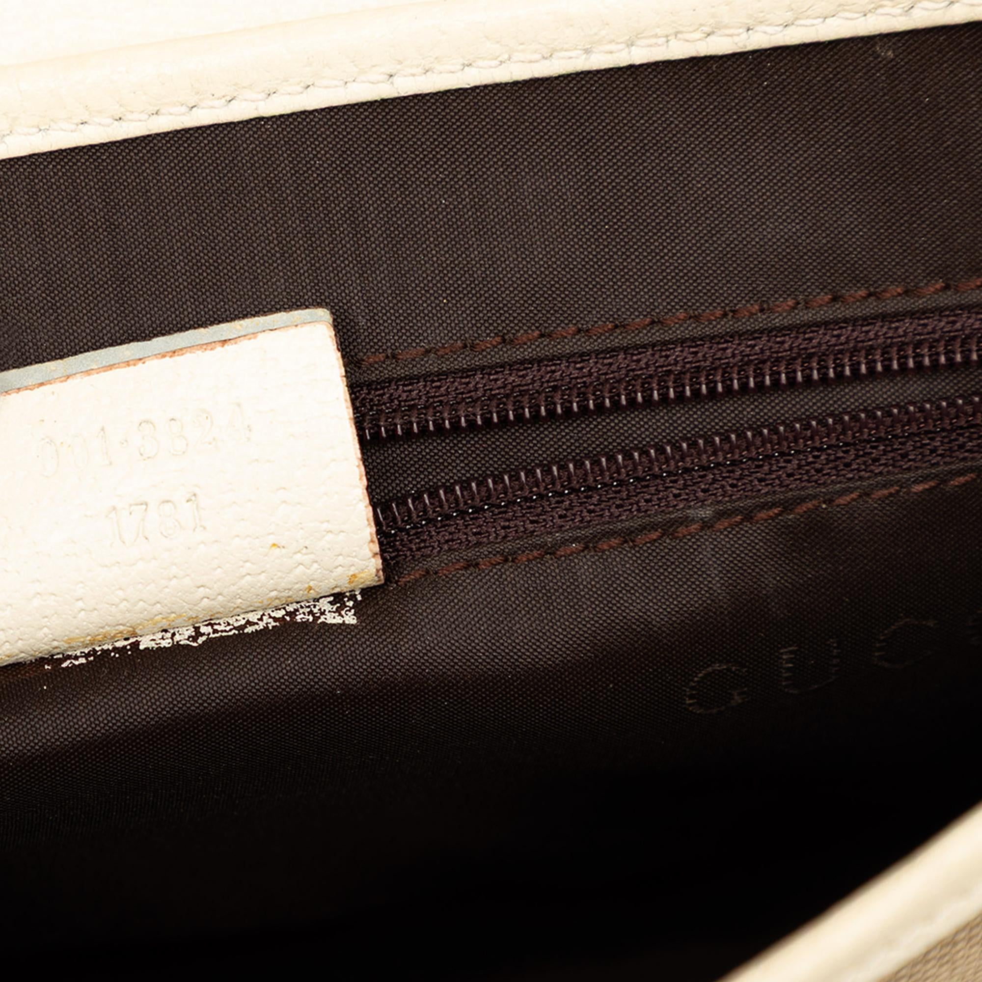Gucci Canvas Jackie O Flap