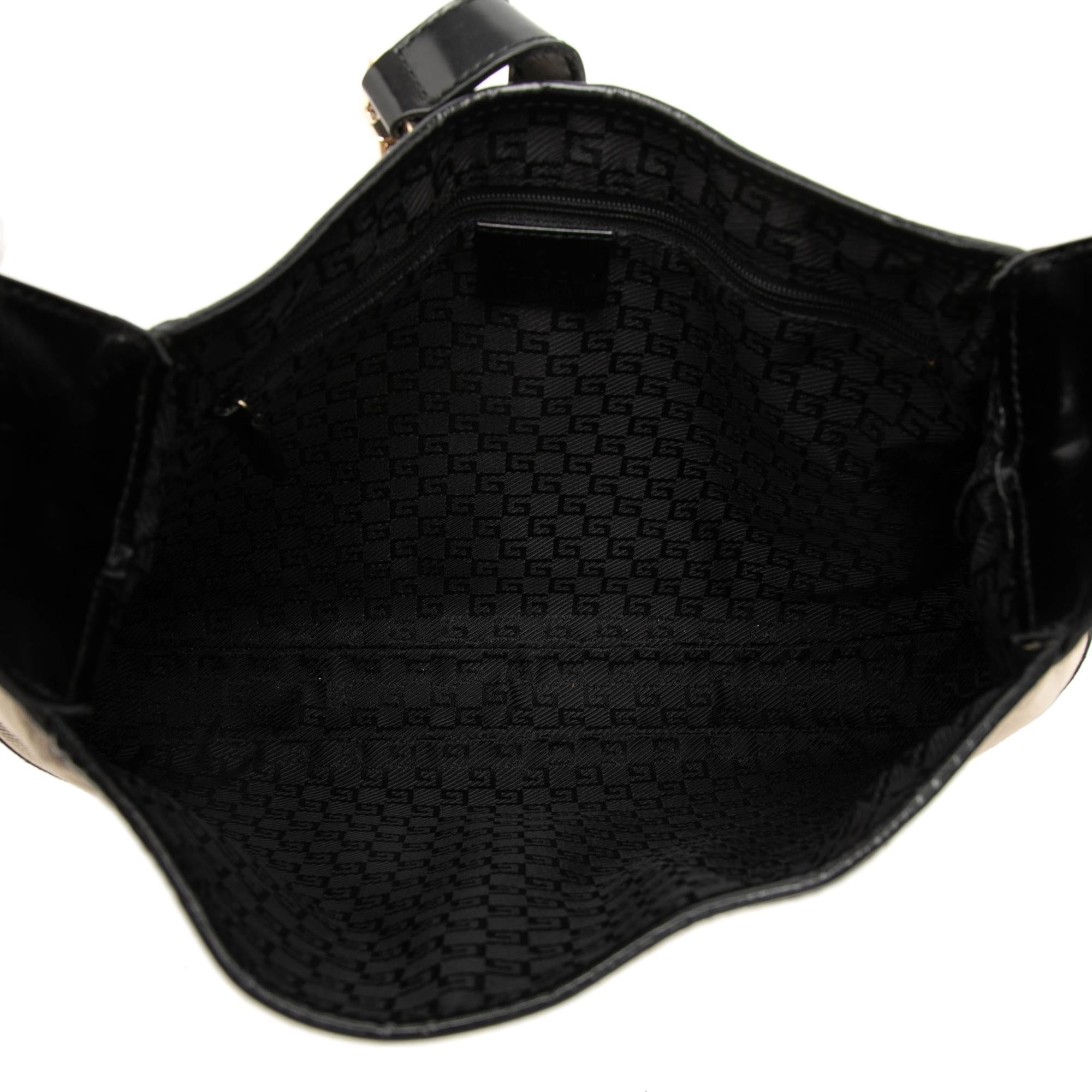 Gucci Canvas Jackie Shoulder Bag