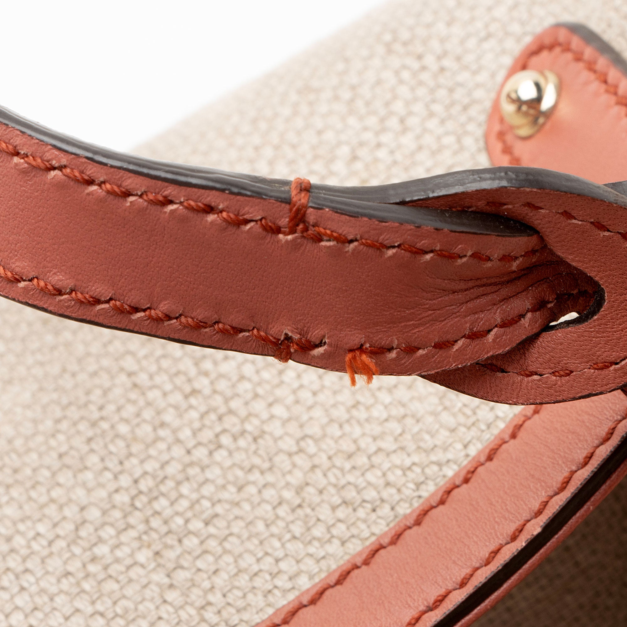 Gucci Canvas Leather Craft Tote (SHF-AuAMnM)