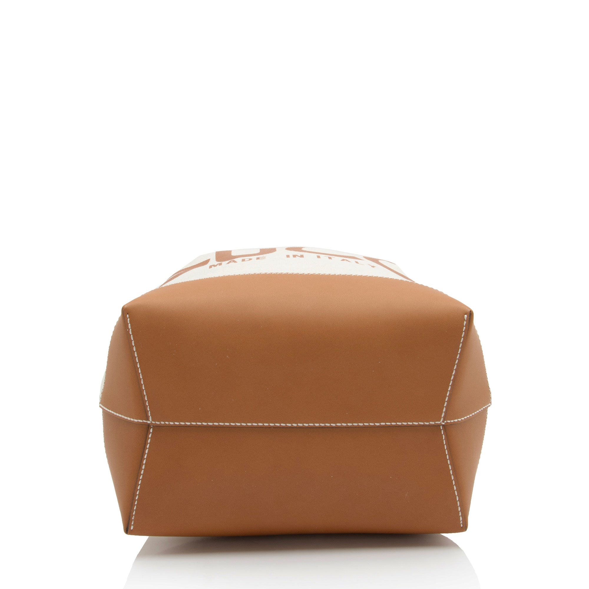 Gucci Canvas Logo Bucket Bag