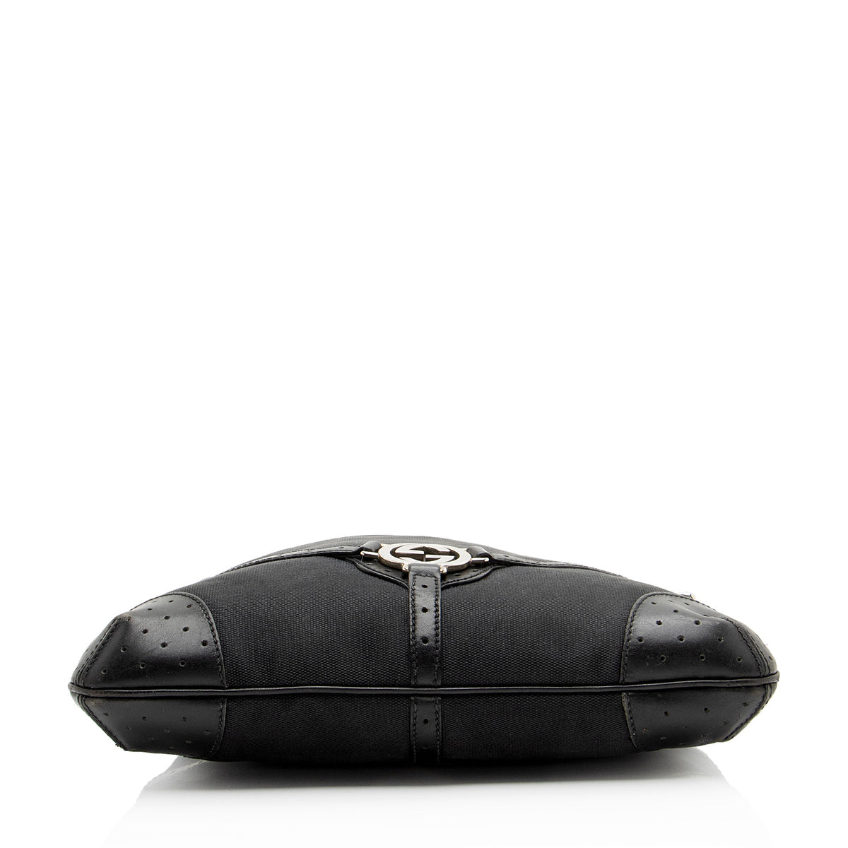 Gucci Canvas Reins Medium Shoulder Bag