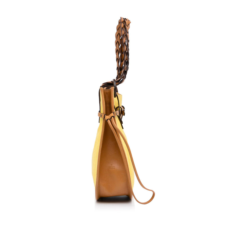 Gucci Canvas Shoulder Bag (SHG-KvPfvV)