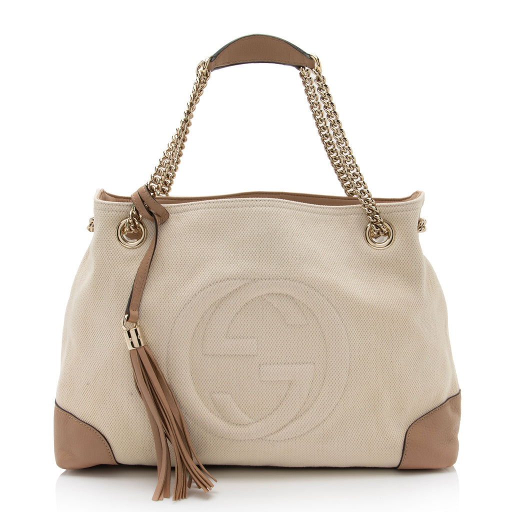 Gucci Canvas Soho Medium Shoulder Bag SHF gXwTPj LuxeDH