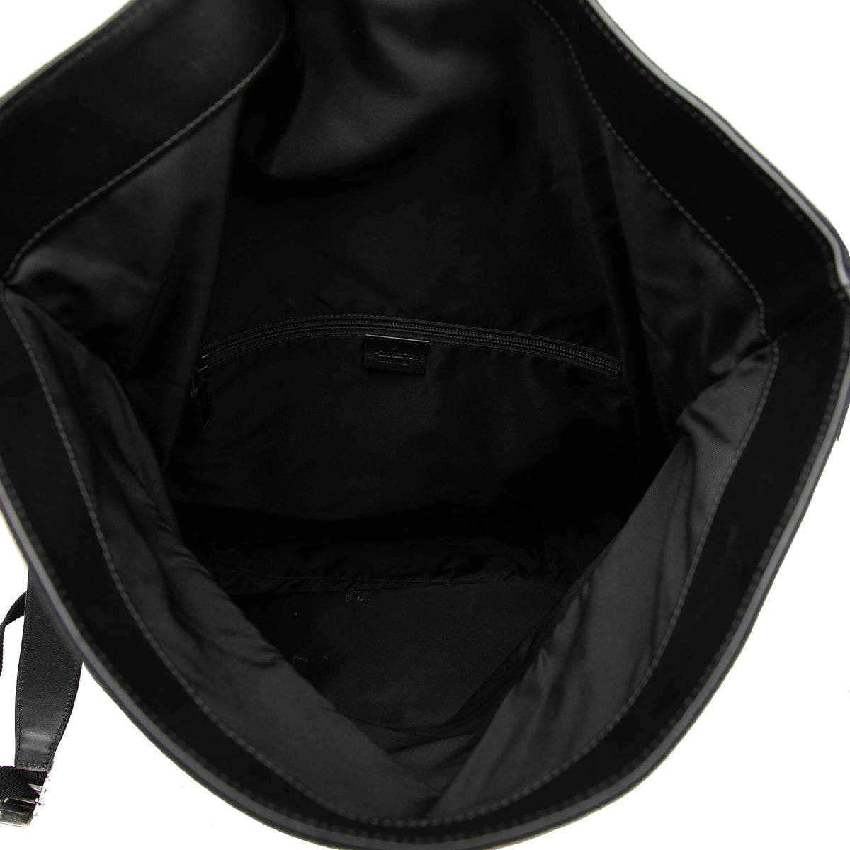Gucci Canvas Techno Web Fold Over Backpack