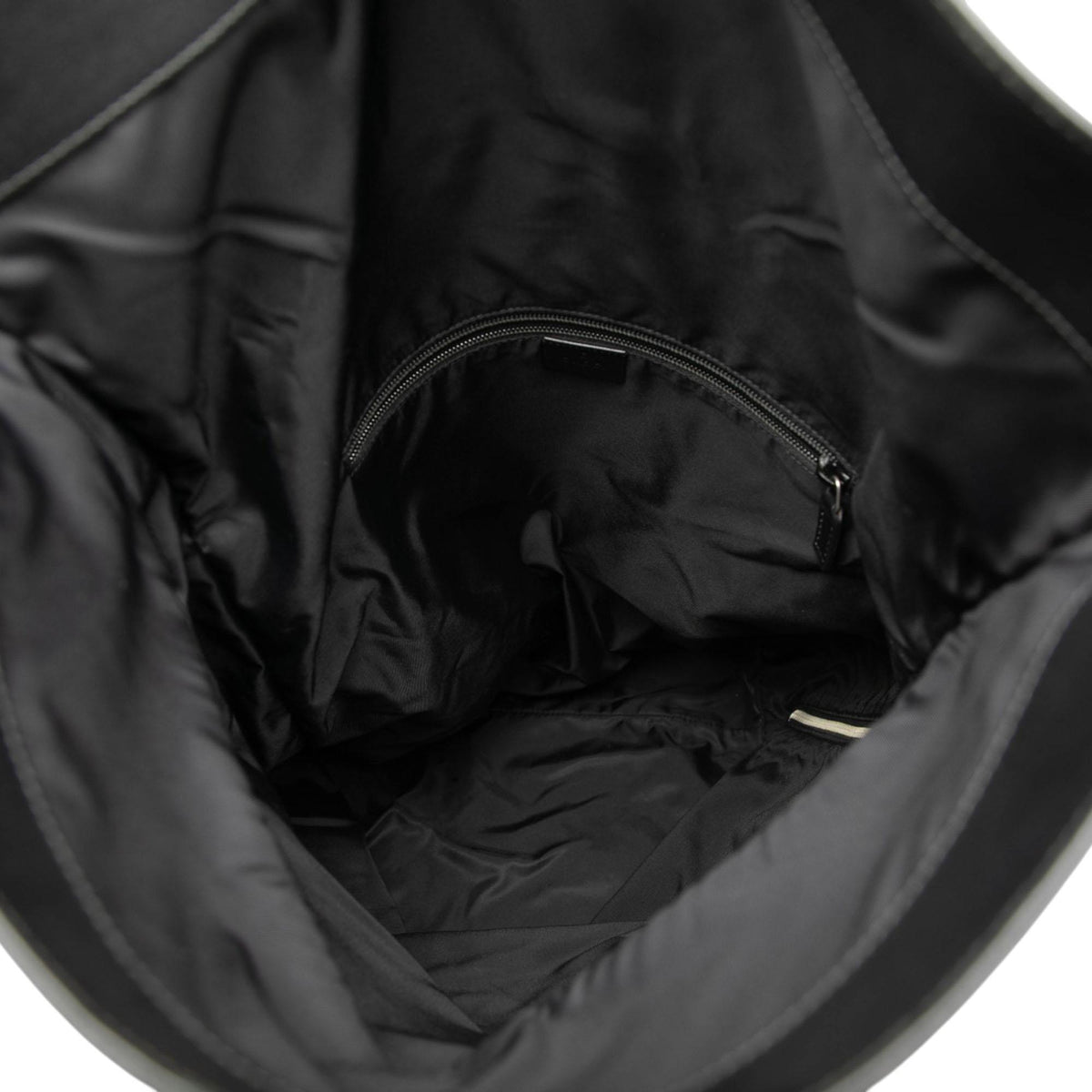 Gucci Canvas Techno Web Fold Over Backpack