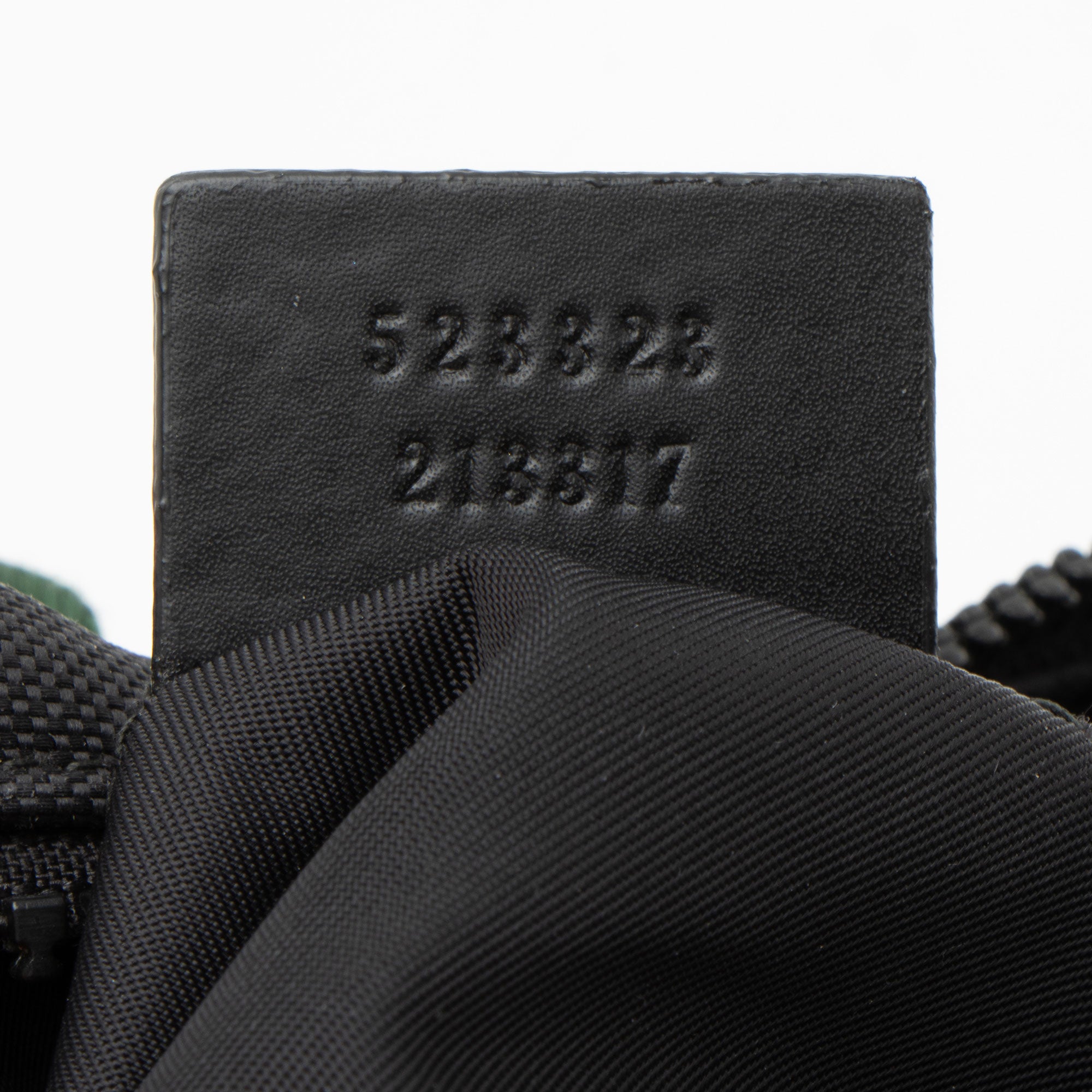 Gucci Canvas Tiger Embroidered Web Messenger