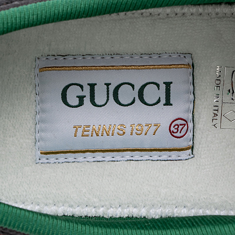 Gucci Canvas Web 1977 Tennis Sneakers - Size 7 / 37 (SHF-UoXp4t)