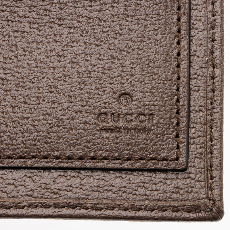 Gucci Canvas Web Bi-Fold Wallet (SHF-5YP2iA)