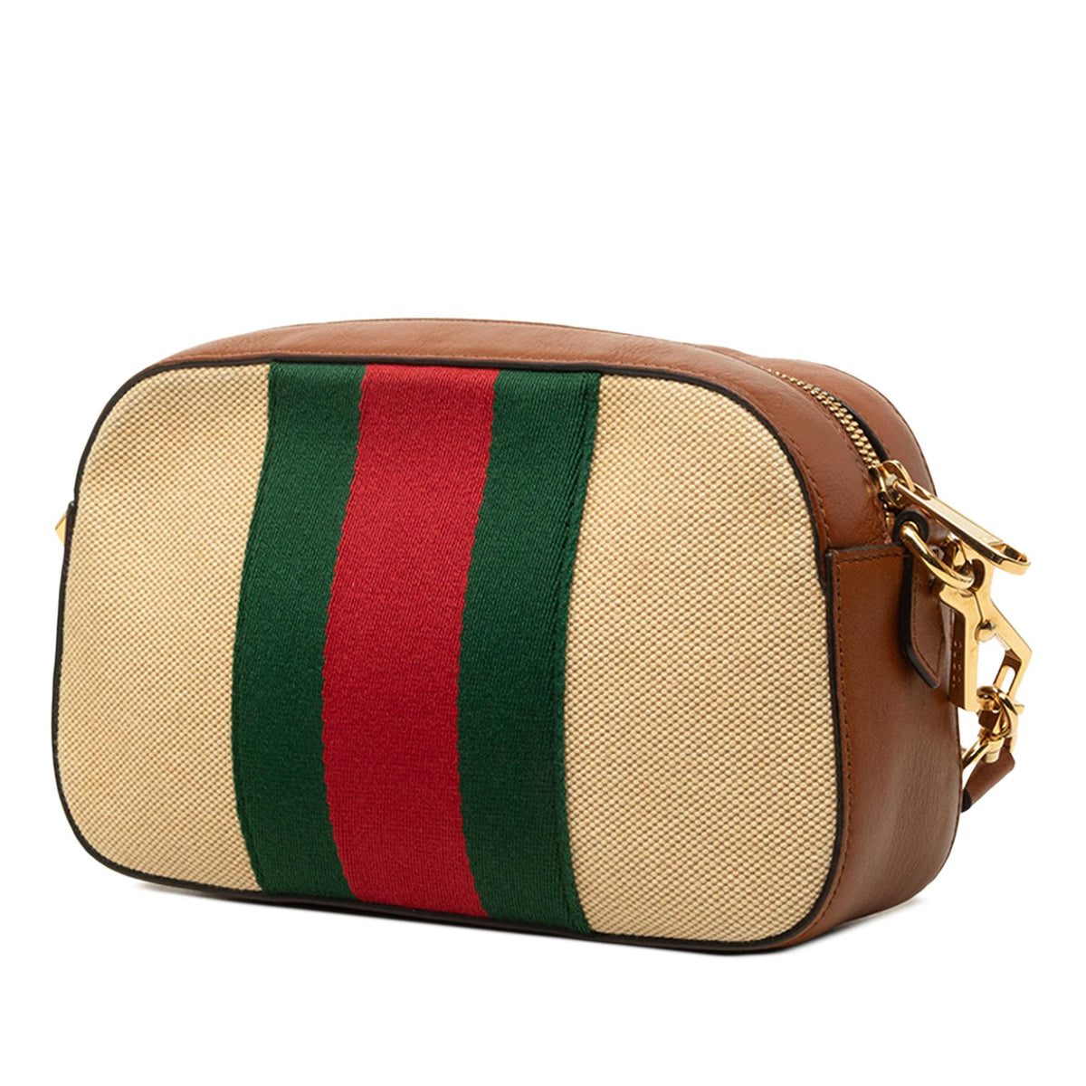 Gucci Canvas Web Camera Bag