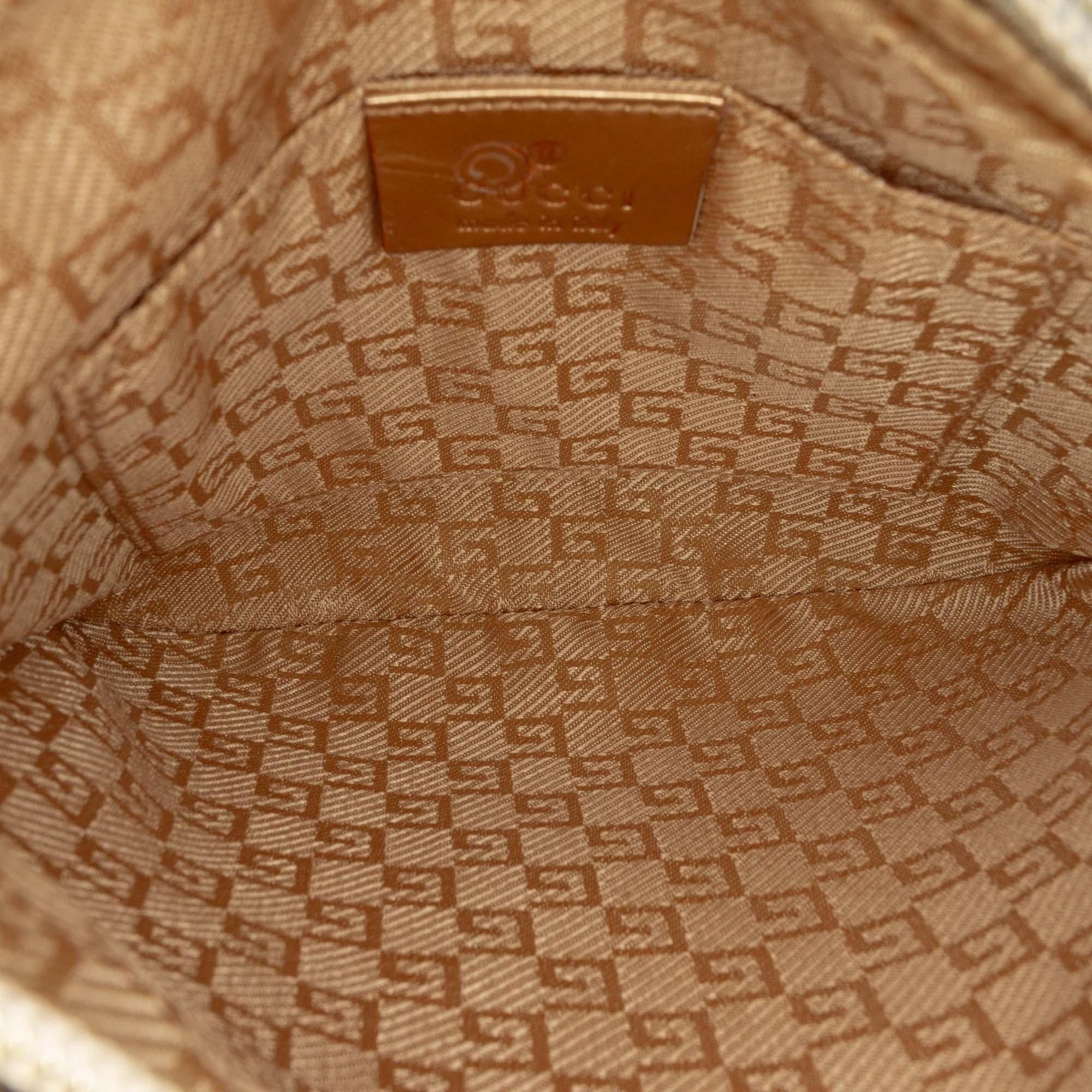 Gucci Canvas Web Hobo