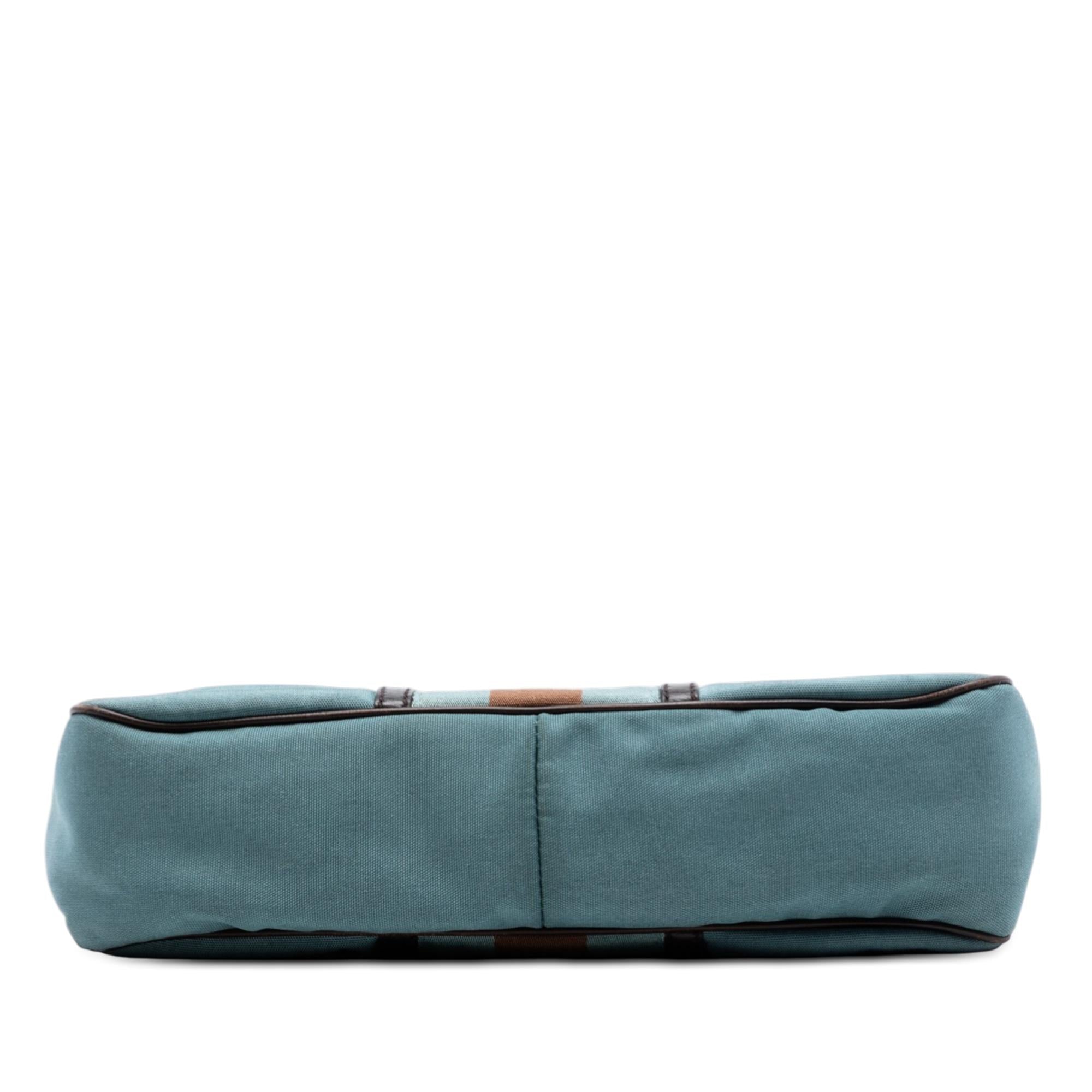 Gucci Canvas Web Shoulder Bag