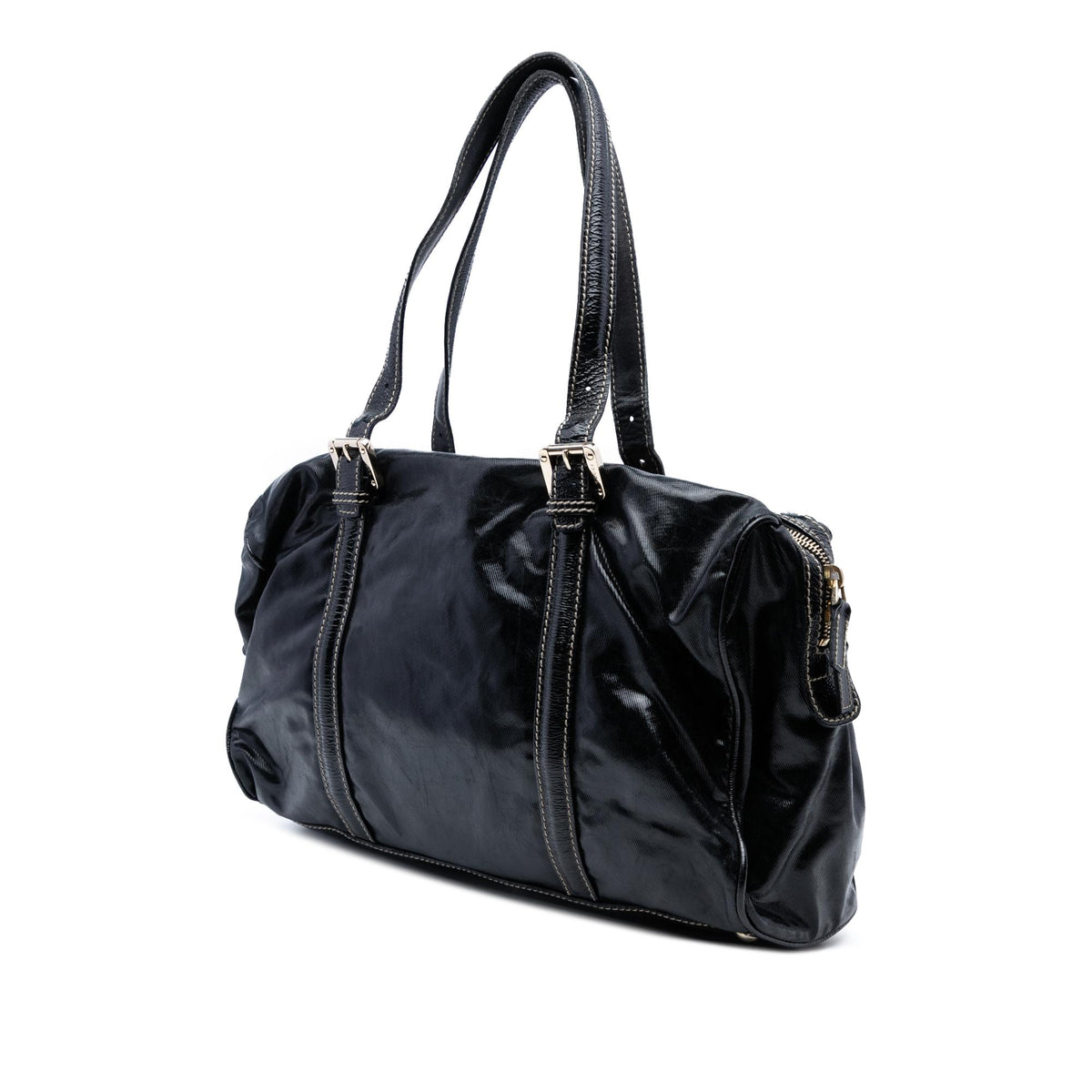 Gucci Coated Canvas Dialux Britt Boston Bag