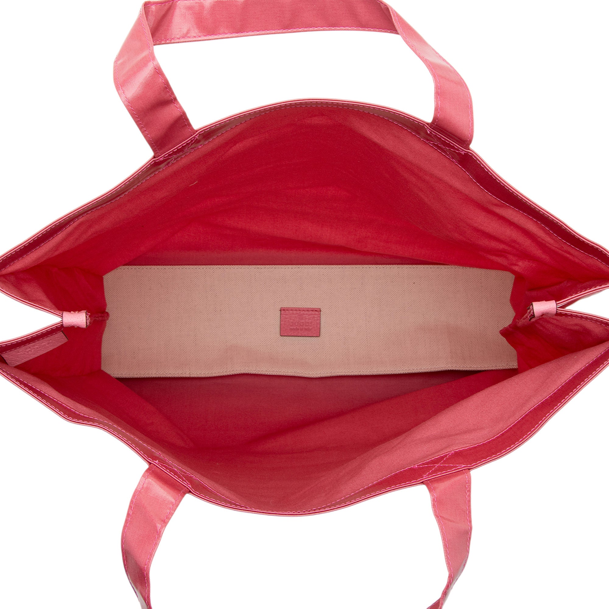 Gucci Coated Canvas Logo Tote (SHF-M9vzpS)