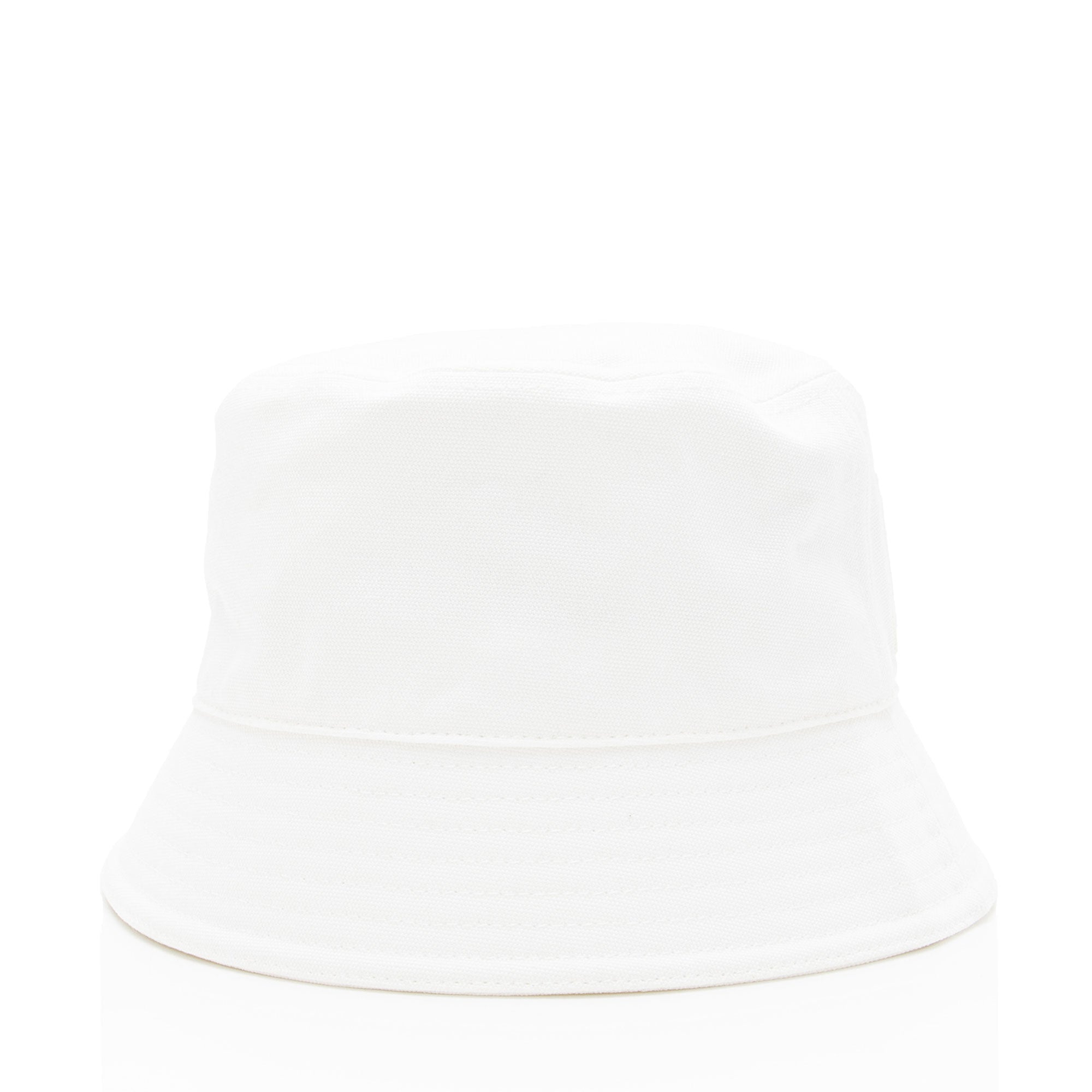 Gucci Cotton Embossed Logo Bucket Hat - Size M