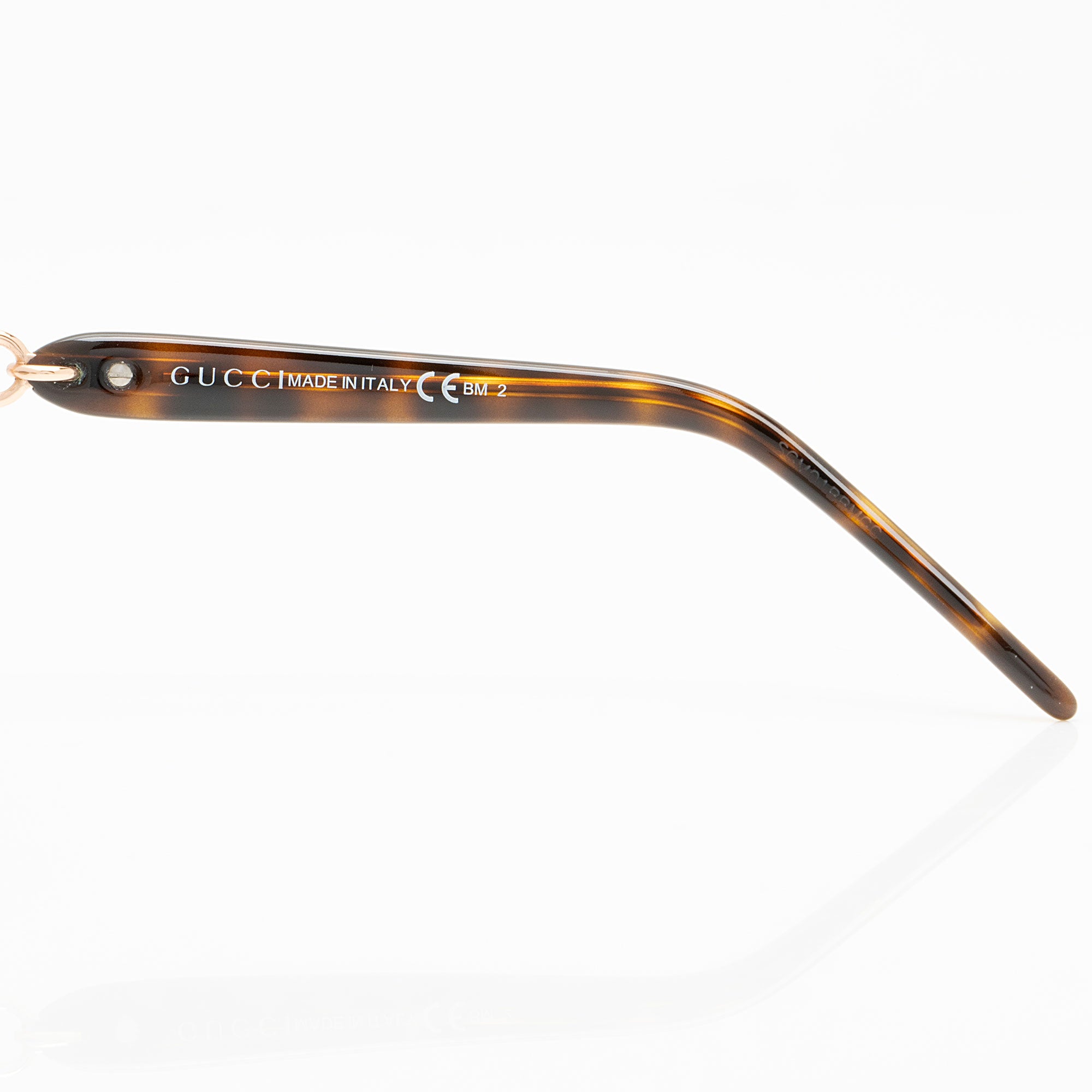 Gucci Crystal Marina Chain Aviator Sunglasses