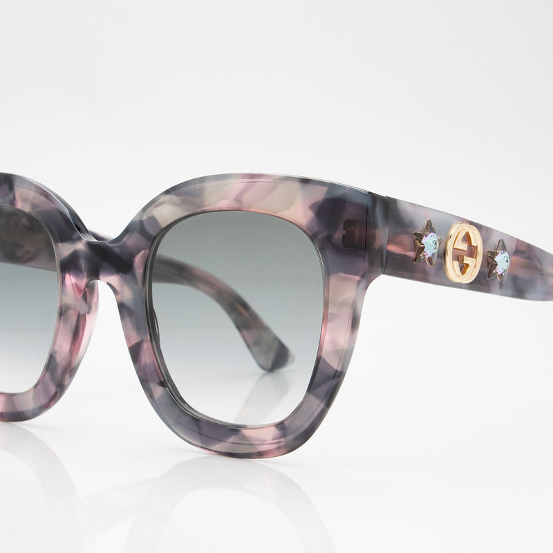 Gucci Urban Stars Interlocking G Oversize Sunglasses (SHF-3PPmAt)