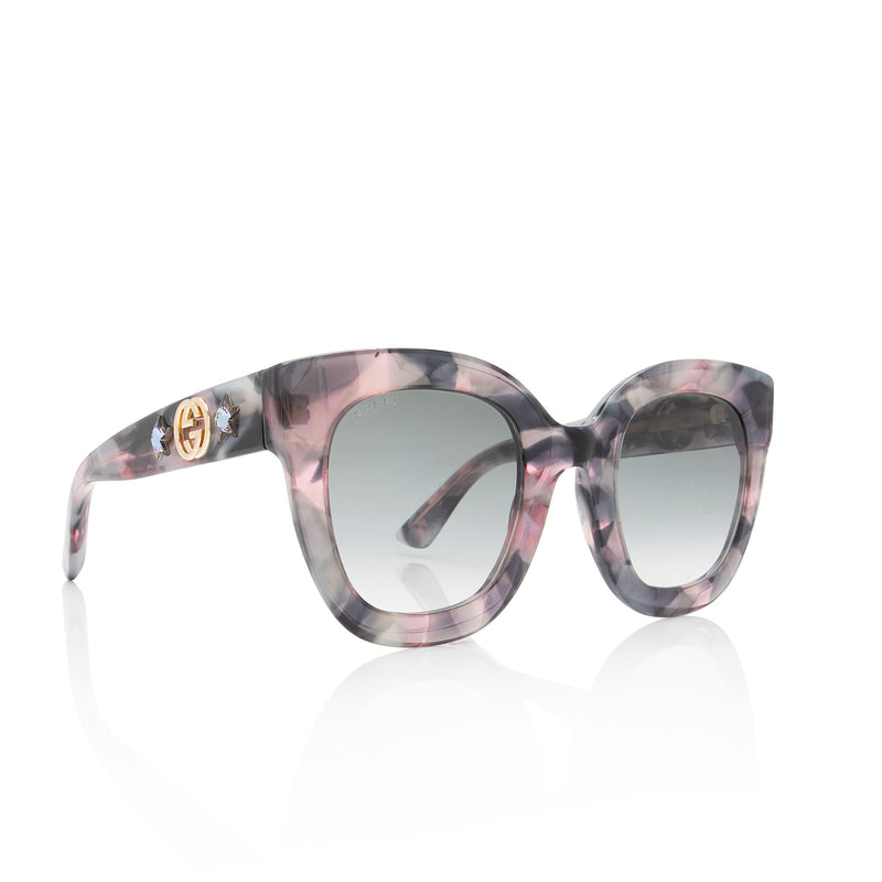 Gucci Urban Stars Interlocking G Oversize Sunglasses (SHF-3PPmAt)