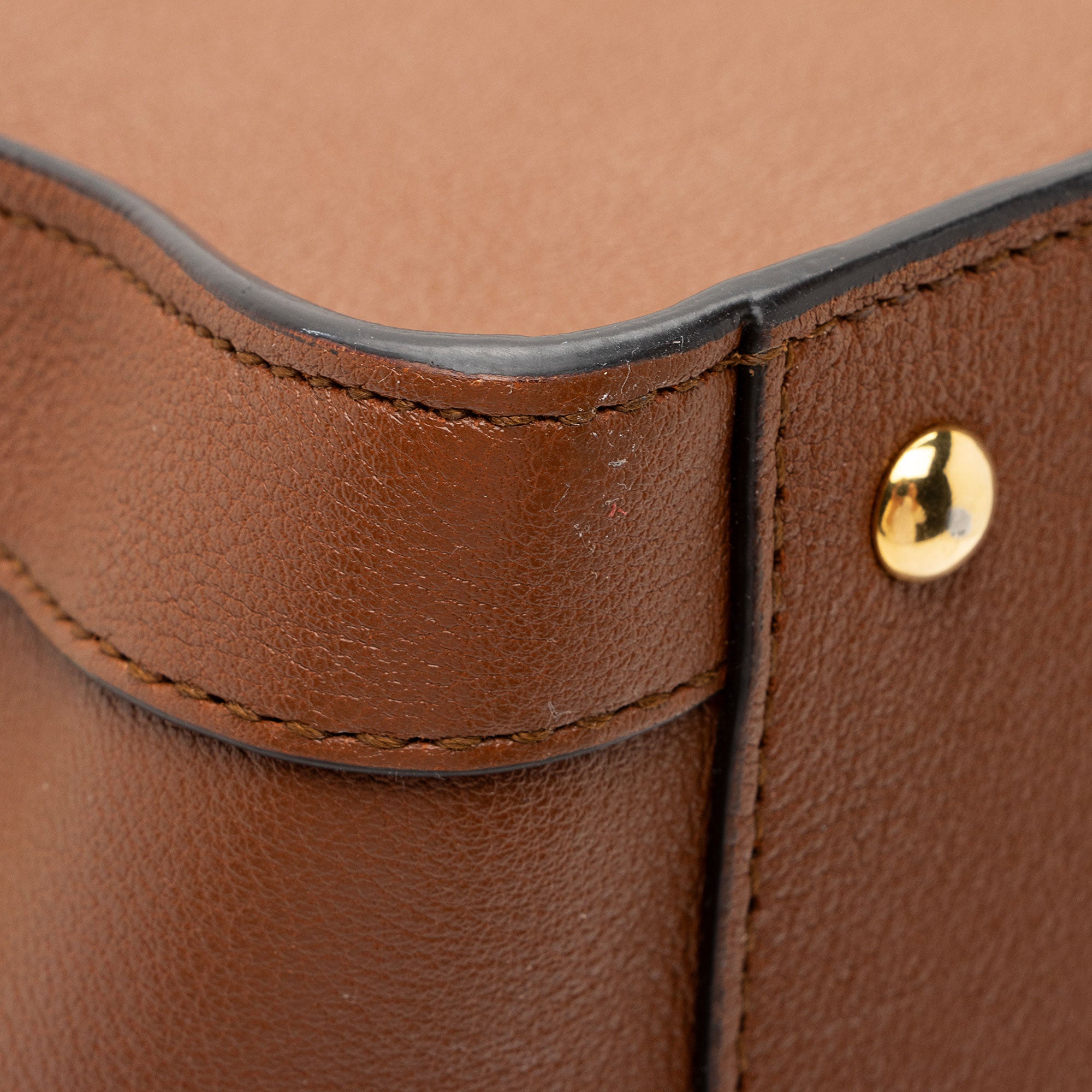 Gucci Cuir Leather Diana Medium Tote