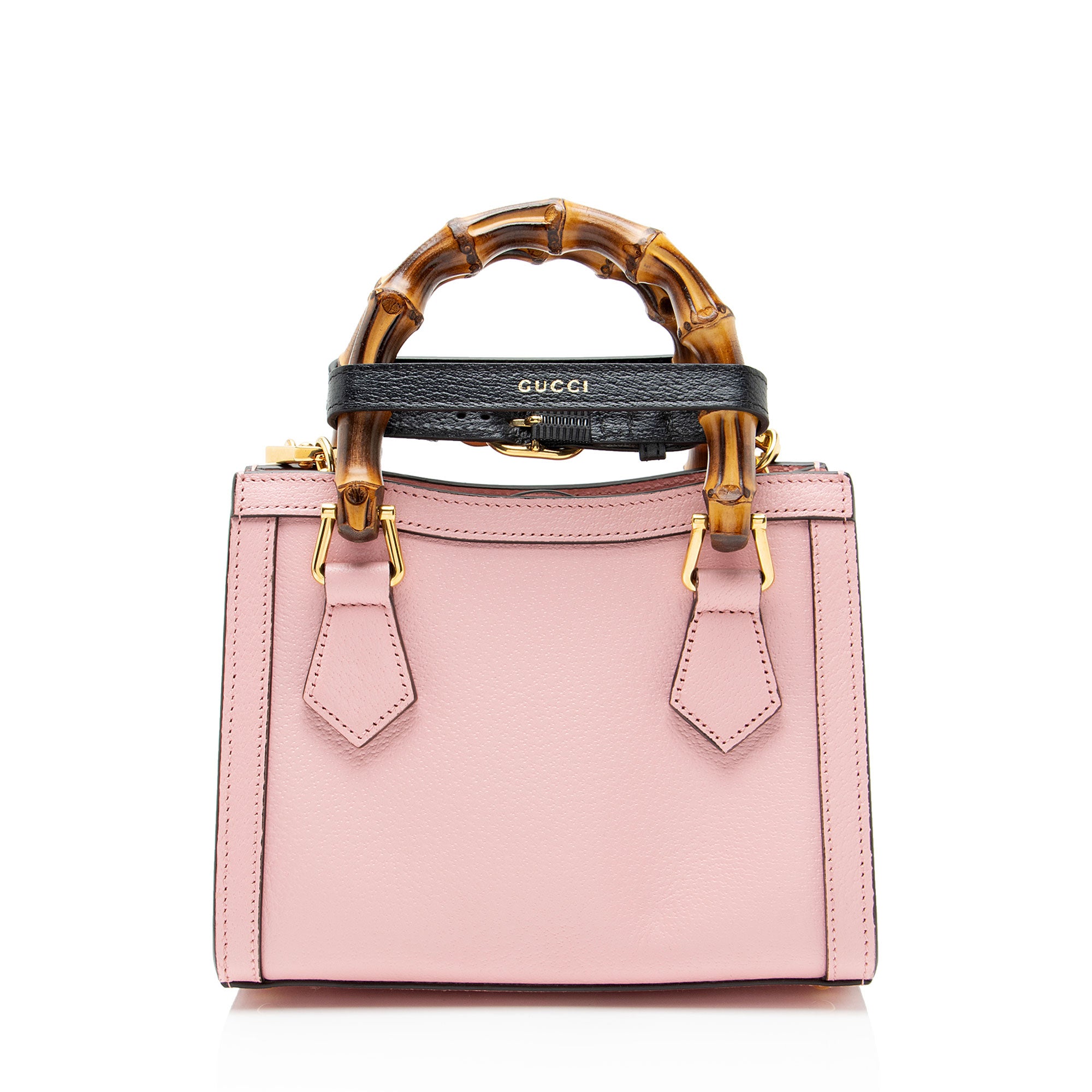 Gucci Cuir Leather Diana Mini Tote