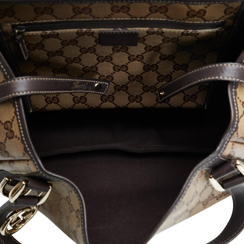 Gucci D-Ring Gg Canvas Pelham Shoulder Bag (SHG-8hewf8)