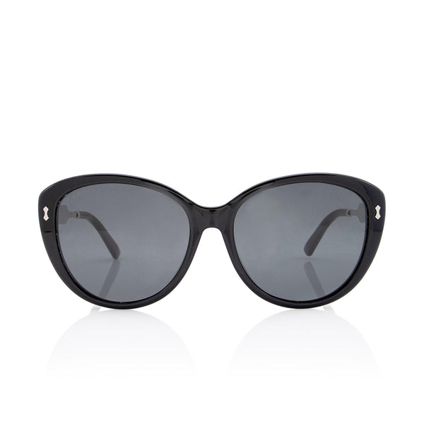 Gucci Damascato Cat Eye Sunglasses (SHF-OJ1hQk)