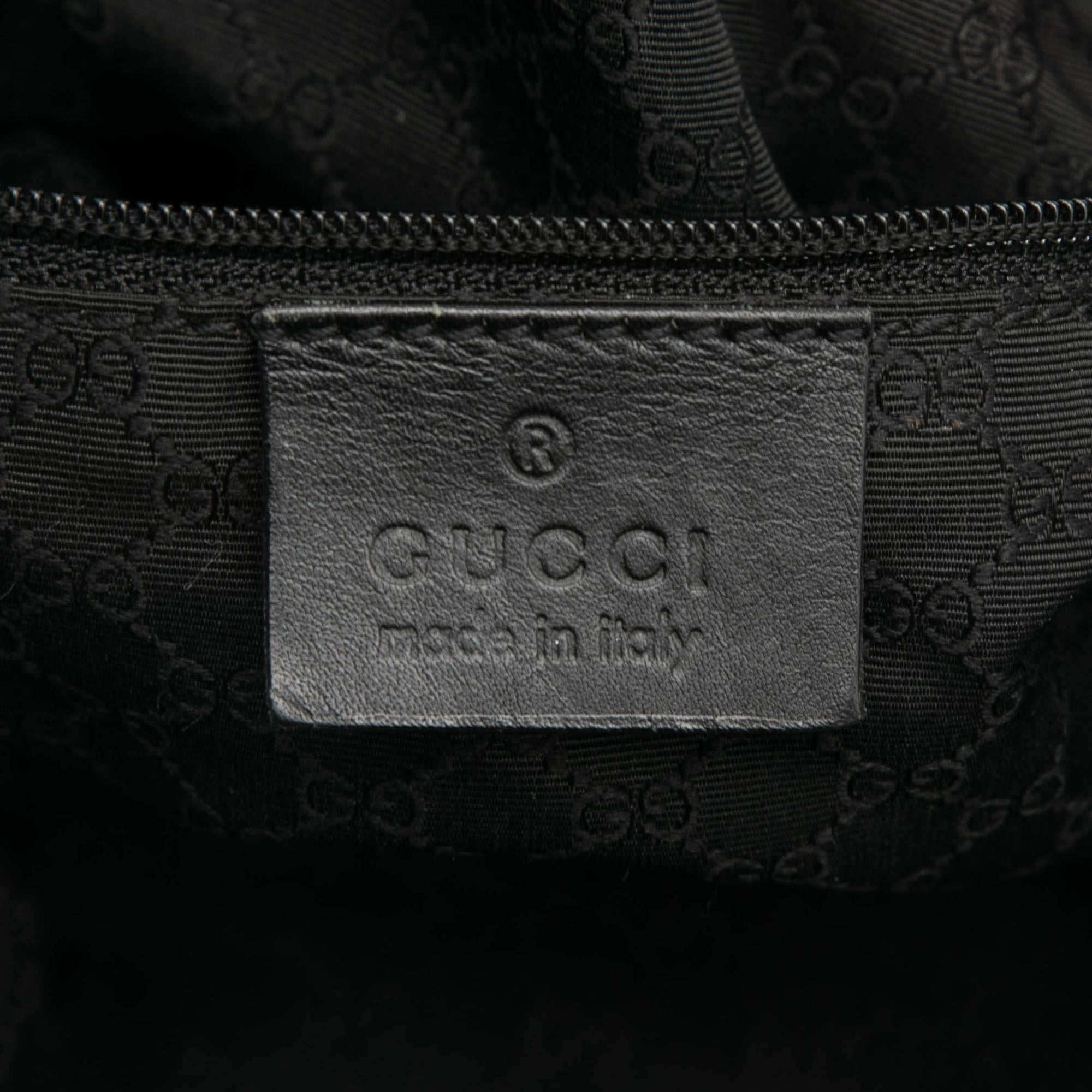 Gucci Denim Web Shoulder Bag