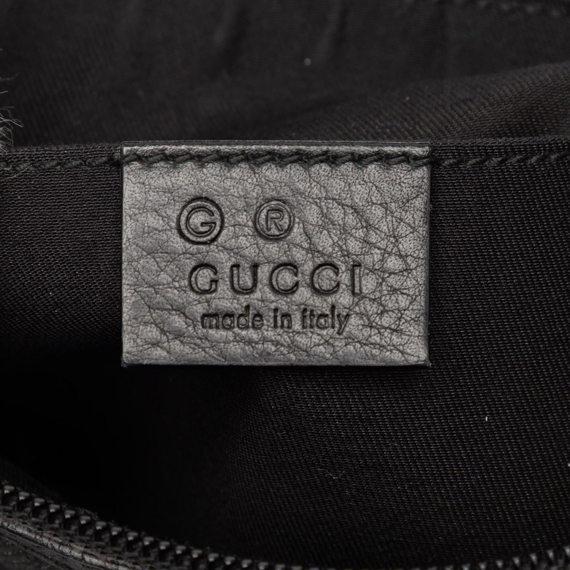 Gucci Denim Web Shoulder Bag