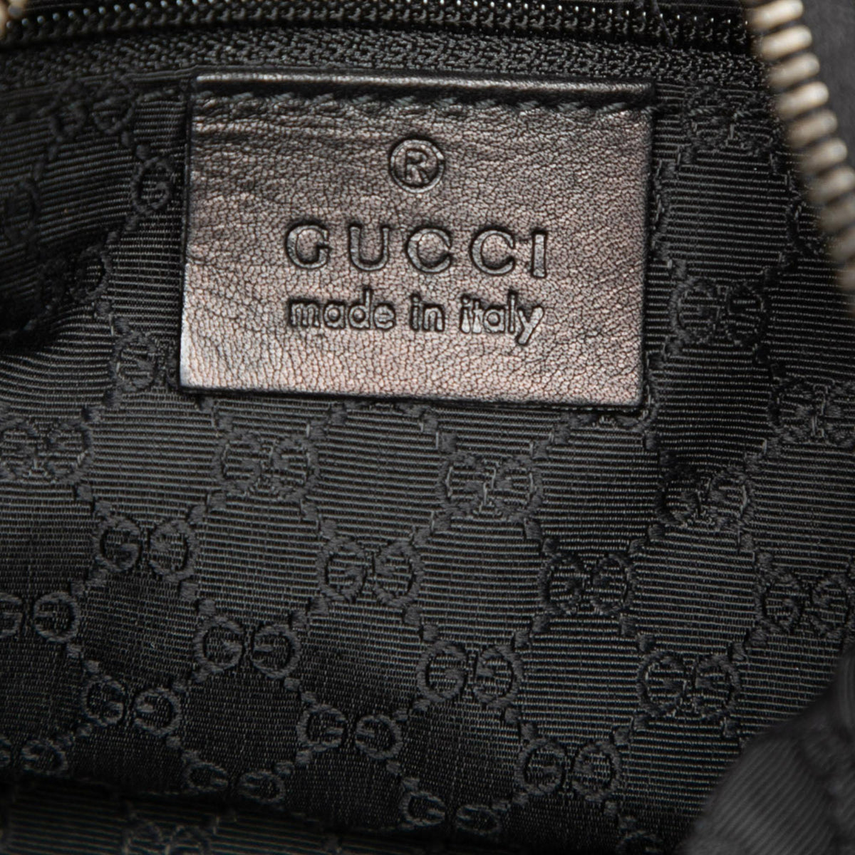 Gucci Denim Web Shoulder Bag