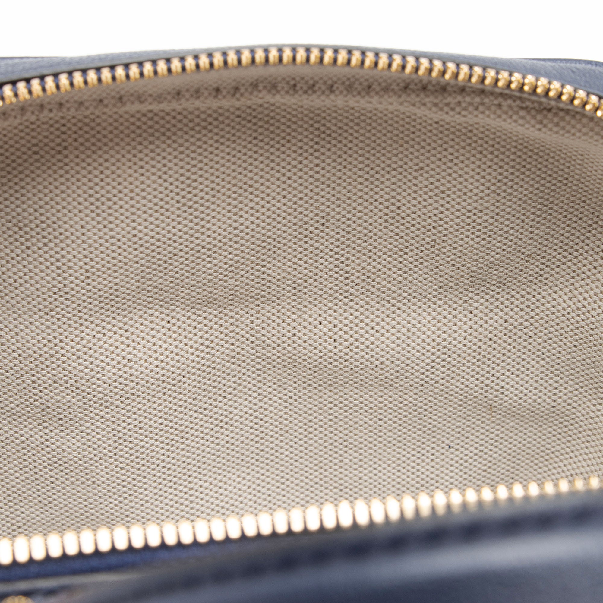 Gucci Diagonal Stitched Calfskin Blondie Top Handle (SHF-XClOQA)