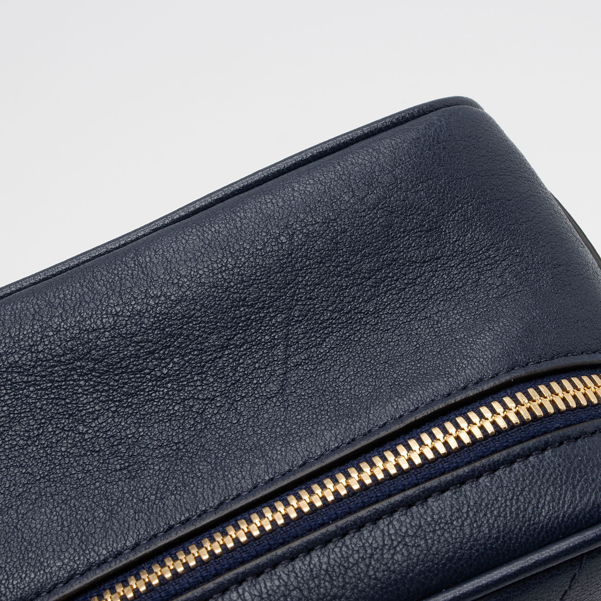Gucci Diagonal Stitched Calfskin Blondie Top Handle (SHF-XClOQA)
