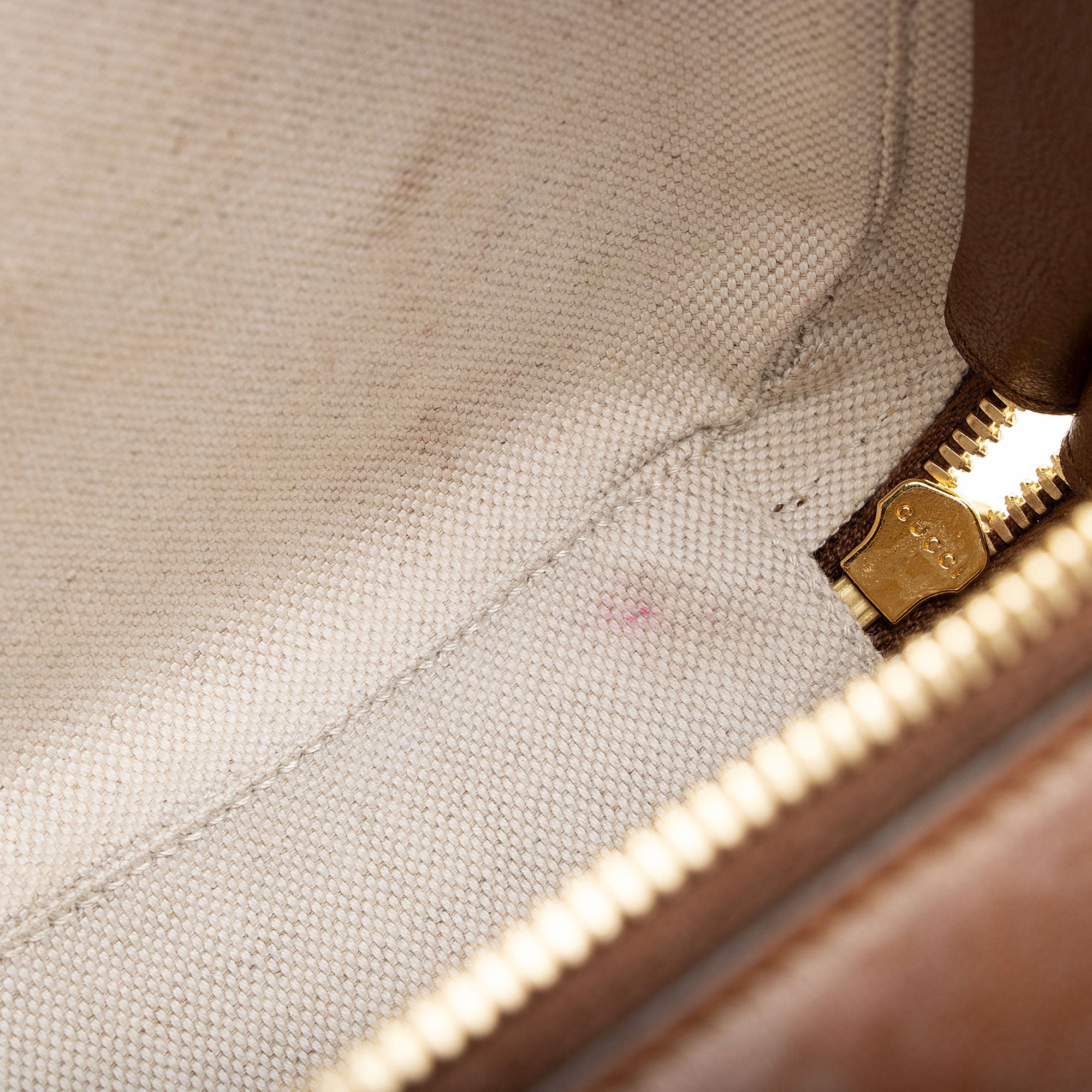Gucci Diagonal Stitched Calfskin Blondie Top Handle (SHF-Nt6TPc)