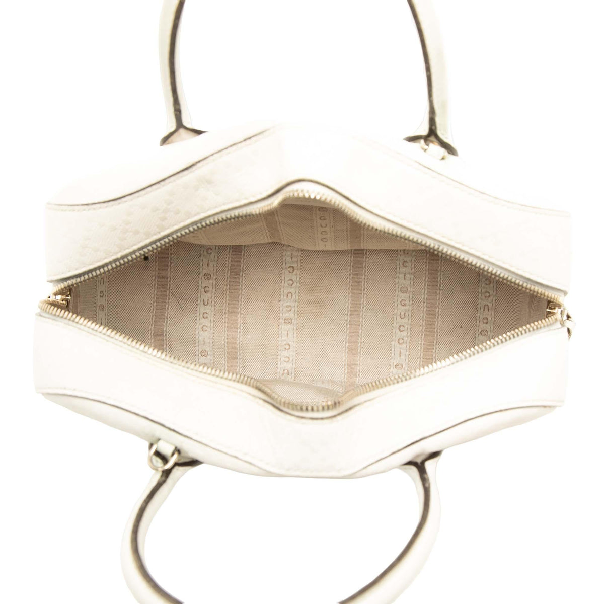 Gucci Diamante Bright Calfskin Satchel