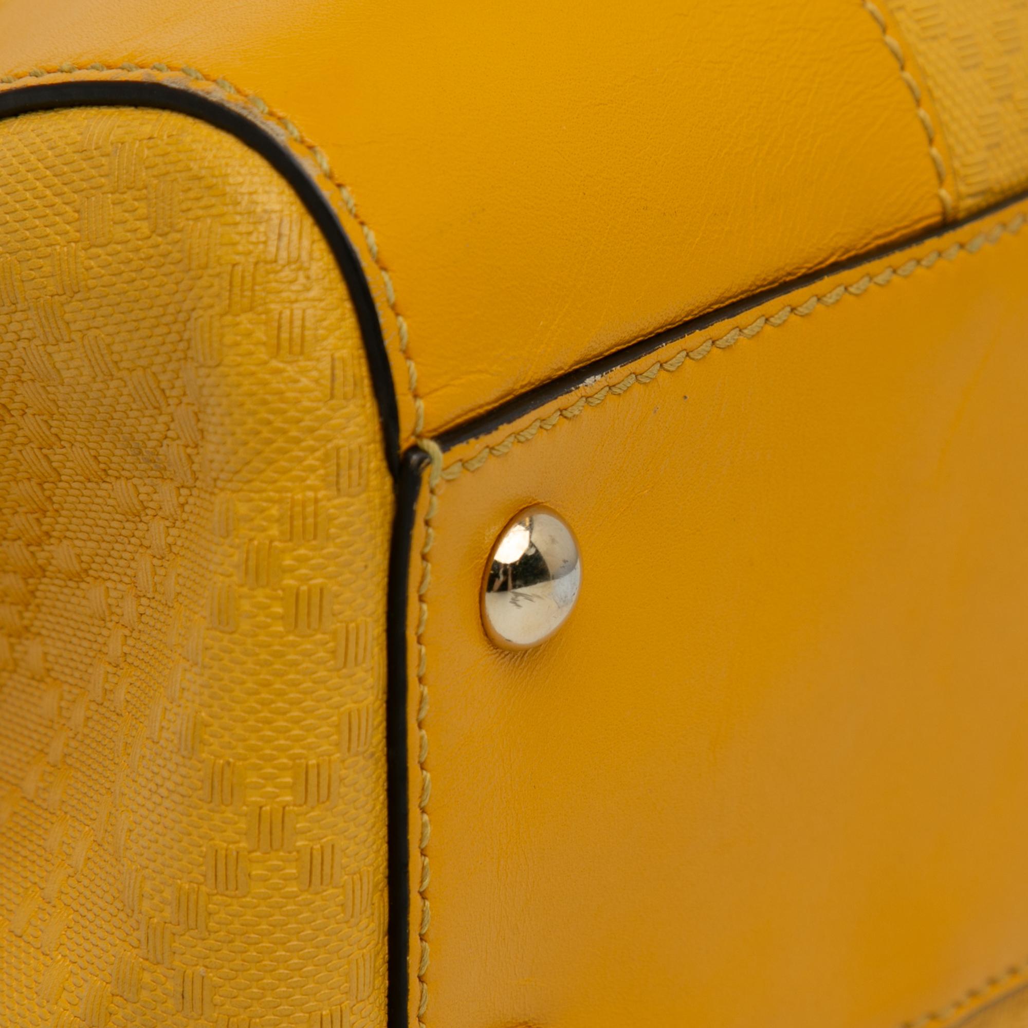 Gucci Diamante Bright Leather Tote (SHG-26jETG)