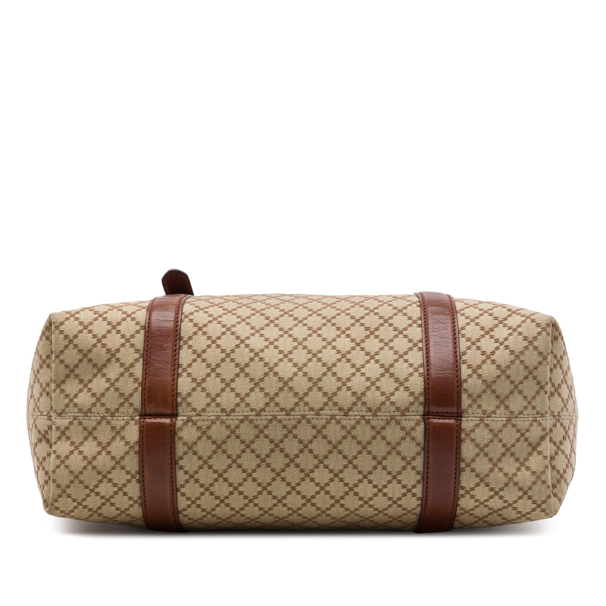 Gucci Diamante Canvas 1973 Satchel