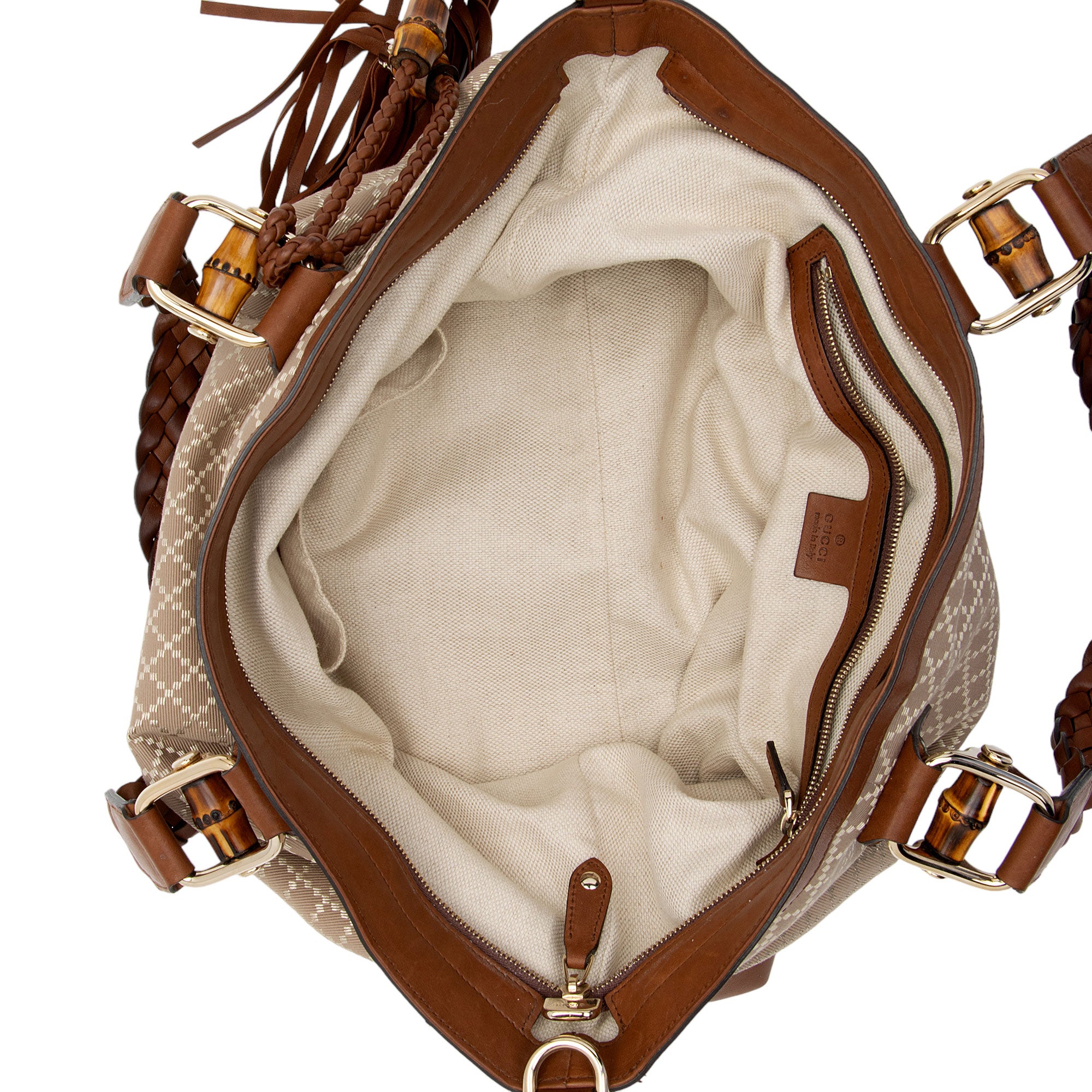 Gucci Diamante Canvas Eva Large Tote (SHF-unJCx2)