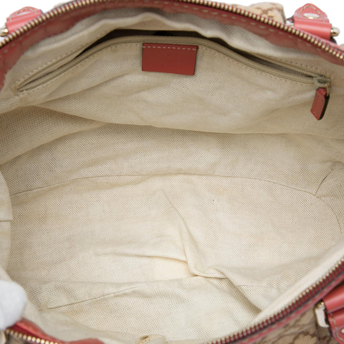 Gucci Diamante Canvas Sukey Satchel
