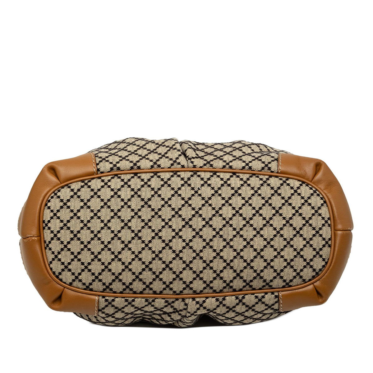 Gucci Diamante Canvas Sukey Satchel