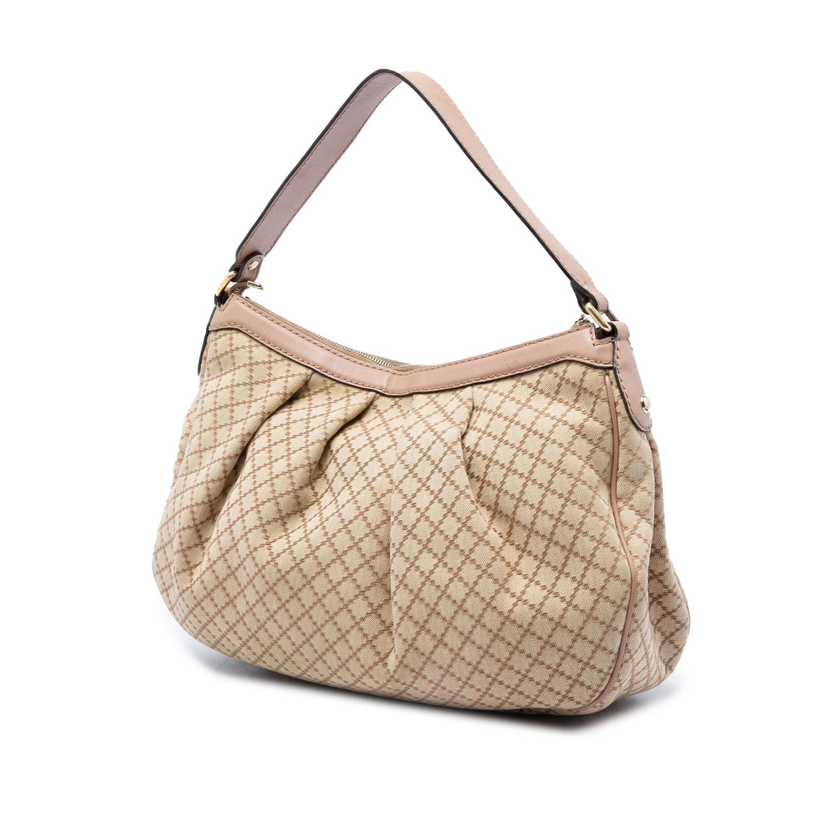 Gucci Diamante Canvas Sukey Shoulder Bag