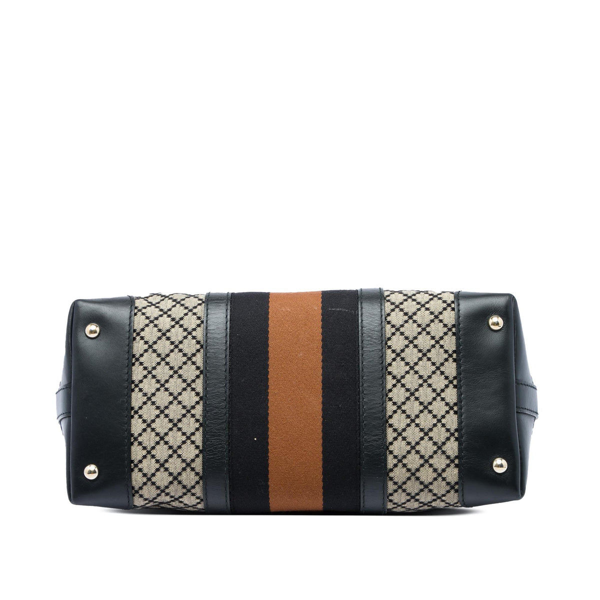 Gucci Diamante Canvas Web Satchel